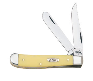 CASE XX KNIFE 029 SYNTHETIC YELLOW MINI TRAPPER