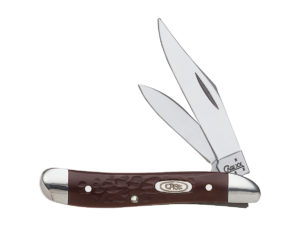CASE XX KNIFE 046 BROWN SYNTHETIC PEANUT