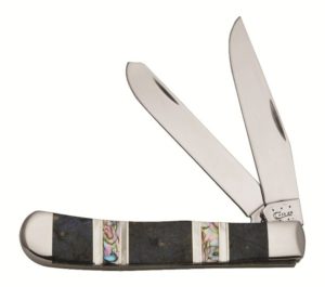 CASE XX KNIFE 11081 EXOTIC PEACOCK TRAPPER