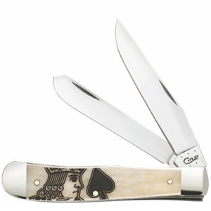 CASE XX KNIFE 43402 NATURAL BONE TRAPPER