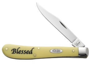 CASE XX KNIFE 8846 SYNTHETIC YELLOW SLIMLINE TRAPPER