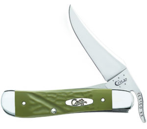 CASE XX KNIFE 63724 ROUGH OLIVE GREEN RUSSLOCK