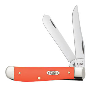 CASE XX KNIFE 80505 ORANGE SYNTHETIC MINI TRAPPER