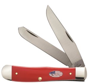 CASE XX KNIFE 13450 RED SYNTHETIC TRAPPER