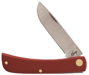 CASE XX KNIFE 13451 RED SYNTHETIC SOD BUSTER JR