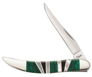 Case XX Knife 11153 Exotic Green Malachite Small Texas Toothpick