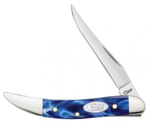 CASE XX KNIFE 23437 BLUE PEARL KIRINITE SMALL TEXAS TOOTHPICK