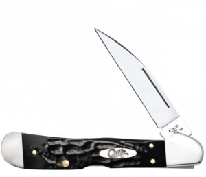 CASE XX KNIFE 18233 ROUGH BLACK COPPERLOCK