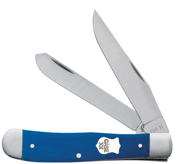 CASE XX KNIFE 16740 BLUE G-10 TRAPPER