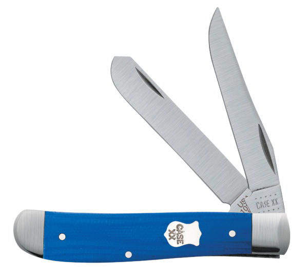 CASE XX KNIFE 16741 BLUE G-10 MINI TRAPPER