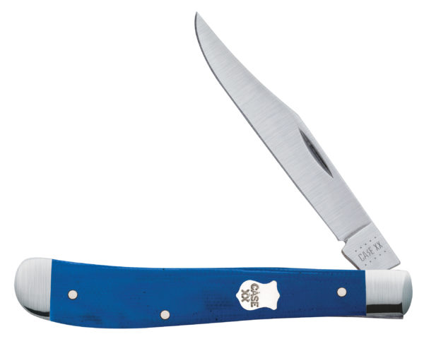 CASE XX KNIFE 16746 BLUE G-10 SLIMLINE TRAPPER