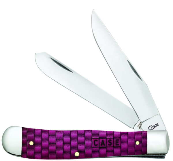 CASE XX KNIFE 15507 BASKET WEAVE TRAPPER