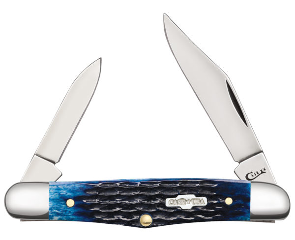 CASE XX KNIFE 2862 BLUE BONE HALF WHITTLER